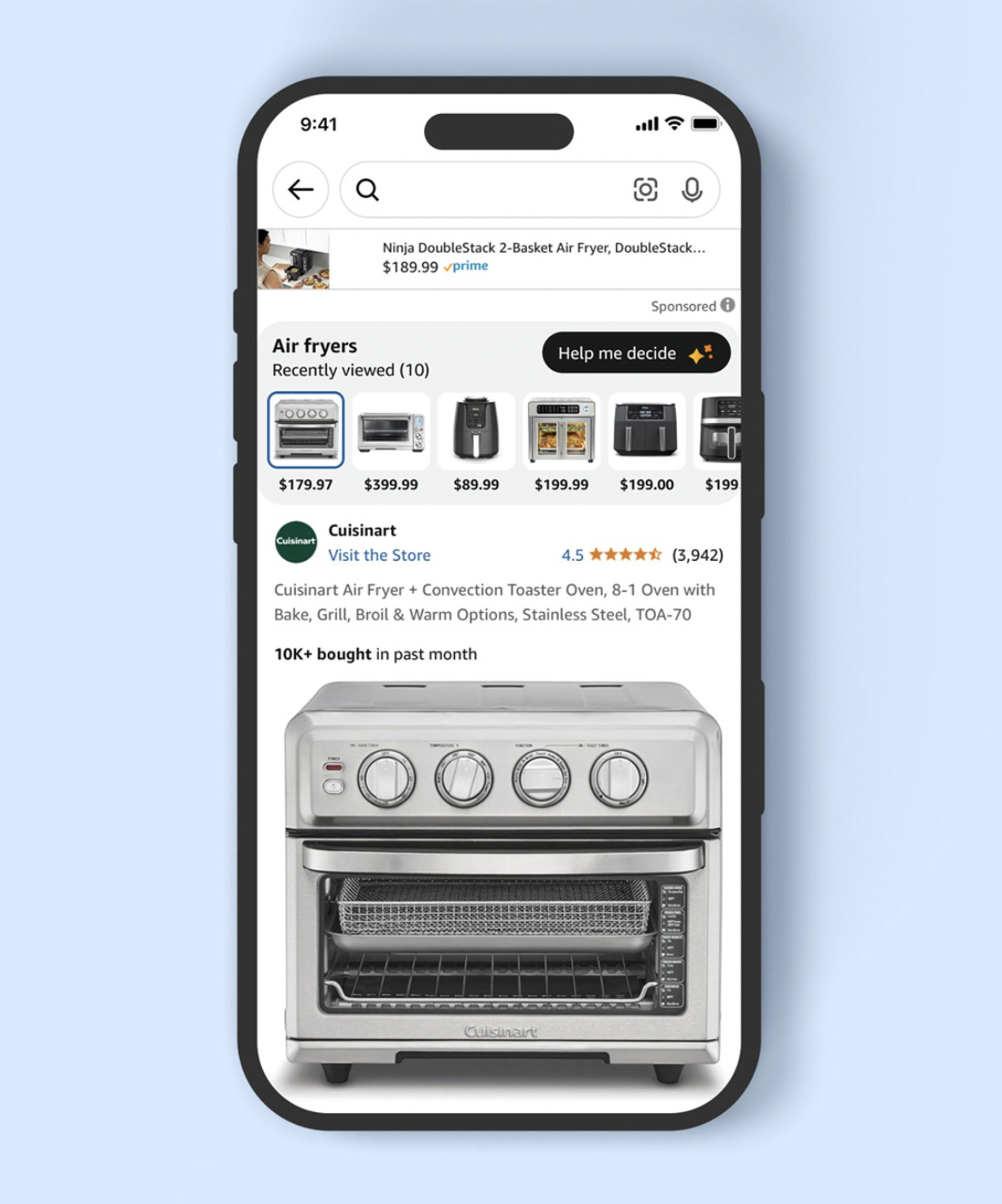 亚马逊推出AI购物助手Help Me Decide，帮助用户挑选商品