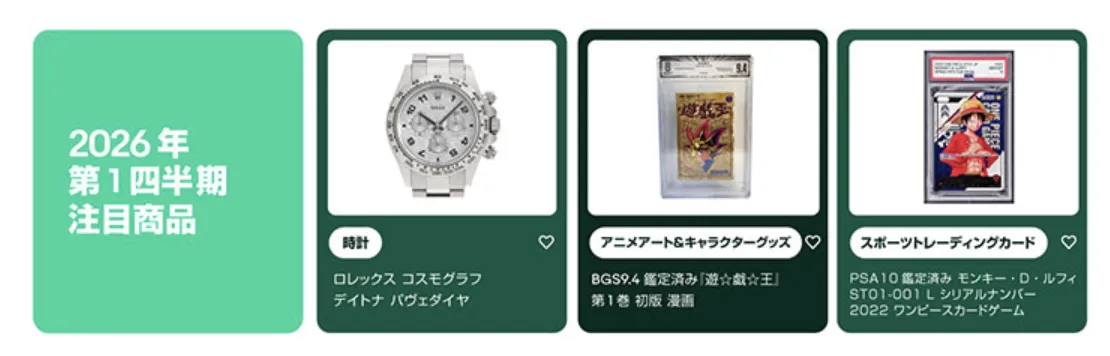 eBay日本26年Q1趋势：手表等高价商品热度上升